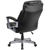 image:imageFlash Furniture HERCULES Series Big amp Tall 500 lb Rated Black LeatherSoft Executive Swivel Ergonomic Office Chair with ArmsBlack Leathersoft
