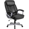 image:imageFlash Furniture HERCULES Series Big amp Tall 500 lb Rated Black LeatherSoft Executive Swivel Ergonomic Office Chair with ArmsBlack Leathersoft