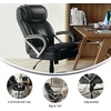 image:imageFlash Furniture HERCULES Series Big amp Tall 500 lb Rated Black LeatherSoft Executive Swivel Ergonomic Office Chair with Extra Wide SeatBlack