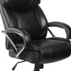 image:imageFlash Furniture HERCULES Series Big amp Tall 500 lb Rated Black LeatherSoft Executive Swivel Ergonomic Office Chair with Extra Wide SeatBlack