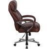 image:imageFlash Furniture HERCULES Series Big amp Tall 500 lb Rated Black LeatherSoft Executive Swivel Ergonomic Office Chair with Extra Wide SeatBrown