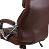 image:imageFlash Furniture HERCULES Series Big amp Tall 500 lb Rated Black LeatherSoft Executive Swivel Ergonomic Office Chair with Extra Wide SeatBrown