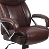 image:imageFlash Furniture HERCULES Series Big amp Tall 500 lb Rated Black LeatherSoft Executive Swivel Ergonomic Office Chair with Extra Wide SeatBrown