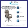 image:imageFlash Furniture HERCULES Series Big amp Tall 500 lb Rated Black LeatherSoft Executive Swivel Ergonomic Office Chair with Extra Wide SeatTaupe
