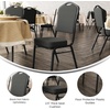 image:imageFlash Furniture HERCULES Series Crown Back Stacking Banquet Chair in Navy Blue Dot Patterned Fabric  Gold Vein FrameBlack Dot Patterned FabricBlack Frame