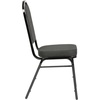 image:imageFlash Furniture HERCULES Series Crown Back Stacking Banquet Chair in Navy Blue Dot Patterned Fabric  Gold Vein FrameBlack Dot Patterned FabricBlack Frame