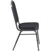 image:imageFlash Furniture HERCULES Series Crown Back Stacking Banquet Chair in Navy Blue Dot Patterned Fabric  Gold Vein FrameBlack Patterned FabricSilver Vein Frame