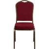 image:imageFlash Furniture HERCULES Series Crown Back Stacking Banquet Chair in Navy Blue Dot Patterned Fabric  Gold Vein FrameBurgundy FabricGold Vein Frame