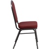 image:imageFlash Furniture HERCULES Series Crown Back Stacking Banquet Chair in Navy Blue Dot Patterned Fabric  Gold Vein FrameBurgundy Patterned FabricSilver Vein Frame