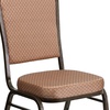 image:imageFlash Furniture HERCULES Series Crown Back Stacking Banquet Chair in Navy Blue Dot Patterned Fabric  Gold Vein FrameGold Diamond Patterned FabricGold Vein Frame