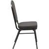 image:imageFlash Furniture HERCULES Series Crown Back Stacking Banquet Chair in Navy Blue Dot Patterned Fabric  Gold Vein FrameGray FabricSilver Vein Frame