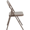 image:imageFlash Furniture HERCULES Series Triple Braced amp Double Hinged Red Metal Folding ChairBeige