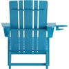image:imageFlash Furniture Halifax Adirondack Chair with Cup Holder Weather Resistant Poly Resin Adirondack Chair RedBlue
