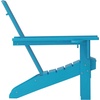 image:imageFlash Furniture Halifax Adirondack Chair with Cup Holder Weather Resistant Poly Resin Adirondack Chair RedBlue