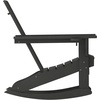 image:imageFlash Furniture Halifax Adirondack Rocking Chair with Cup Holder Weather Resistant Poly Resin Adirondack Rocking Chair BlueBlack