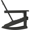image:imageFlash Furniture Halifax Adirondack Rocking Chair with Cup Holder Weather Resistant Poly Resin Adirondack Rocking Chair BlueBlack