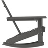 image:imageFlash Furniture Halifax Adirondack Rocking Chair with Cup Holder Weather Resistant Poly Resin Adirondack Rocking Chair BlueGrey