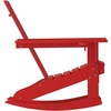 image:imageFlash Furniture Halifax Adirondack Rocking Chair with Cup Holder Weather Resistant Poly Resin Adirondack Rocking Chair BlueRed