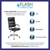 image:imageFlash Furniture Hansel High Back Black LeatherSoft Contemporary Panel Executive Swivel Office ChairBlack