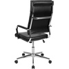 image:imageFlash Furniture Hansel High Back Black LeatherSoft Contemporary Panel Executive Swivel Office ChairBlack