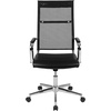 image:imageFlash Furniture Hansel High Back Black LeatherSoft Contemporary Panel Executive Swivel Office ChairBlack