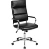 image:imageFlash Furniture Hansel High Back Black LeatherSoft Contemporary Panel Executive Swivel Office ChairBlack