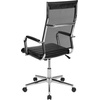 image:imageFlash Furniture Hansel High Back Black LeatherSoft Contemporary Panel Executive Swivel Office ChairBlack