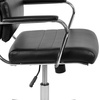 image:imageFlash Furniture Hansel High Back Black LeatherSoft Contemporary Panel Executive Swivel Office ChairBlack