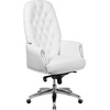 image:imageFlash Furniture Hansel High Back Traditional Tufted White LeatherSoft Multifunction Executive Swivel Ergonomic Office Chair with ArmsBurgundy