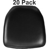 image:imageFlash Furniture Hard Gold Vinyl Chiavari Chair CushionBlack Vinyl