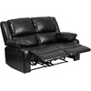 image:imageFlash Furniture Harmony Series Black LeatherSoft Loveseat with Two BuiltIn ReclinersBlack Leathersoft