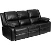 image:imageFlash Furniture Harmony Series Black LeatherSoft Loveseat with Two BuiltIn ReclinersBlack Leathersoft