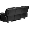 image:imageFlash Furniture Harmony Series Black LeatherSoft Loveseat with Two BuiltIn ReclinersBlack Leathersoft