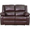 image:imageFlash Furniture Harmony Series Black LeatherSoft Loveseat with Two BuiltIn ReclinersBrown Leathersoft