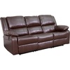 image:imageFlash Furniture Harmony Series Black LeatherSoft Loveseat with Two BuiltIn ReclinersBrown Leathersoft
