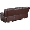 image:imageFlash Furniture Harmony Series Black LeatherSoft Loveseat with Two BuiltIn ReclinersBrown Leathersoft