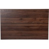 image:imageFlash Furniture Hatfield MidCentury Modern Dining Table  Dark Walnut Engineered Wood Kitchen Table  47 Inches  Tapered Wood Legs  Seats up to 4 Adults