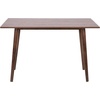 image:imageFlash Furniture Hatfield MidCentury Modern Dining Table  Dark Walnut Engineered Wood Kitchen Table  47 Inches  Tapered Wood Legs  Seats up to 4 Adults