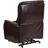 image:imageFlash Furniture Hercules  Cognac LeatherSoft Power Lift Recliner for ElderlyBrown Leathersoft