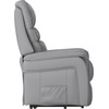 image:imageFlash Furniture Hercules  Cognac LeatherSoft Power Lift Recliner for ElderlyGray Leathersoft