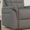 image:imageFlash Furniture Hercules  Cognac LeatherSoft Power Lift Recliner for ElderlyGray Leathersoft