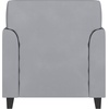 image:imageFlash Furniture Hercules Diplomat Series LeatherSoft Upholstered Side Reception Chair Lobby Chair with Cushions and Flared Arms BlackGrey