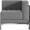 image:imageFlash Furniture Hercules Imagination Series Contemporary Gray Leathersoft Middle ChairGrey