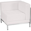 image:imageFlash Furniture Hercules Imagination Series Contemporary Gray Leathersoft Middle ChairMelrose White