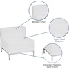 image:imageFlash Furniture Hercules Imagination Series Contemporary Gray Leathersoft Middle ChairMelrose White