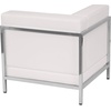 image:imageFlash Furniture Hercules Imagination Series Contemporary Gray Leathersoft Middle ChairMelrose White