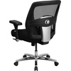 image:imageFlash Furniture Hercules Series Big amp Tall Swivel Office and Gaming Chair Ergonomic Mesh Office Chair with Padded Seat and Ratchet Back Black