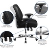 image:imageFlash Furniture Hercules Series Big amp Tall Swivel Office and Gaming Chair Ergonomic Mesh Office Chair with Padded Seat and Ratchet Back Black