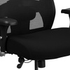 image:imageFlash Furniture Hercules Series Big amp Tall Swivel Office and Gaming Chair Ergonomic Mesh Office Chair with Padded Seat and Ratchet Back Black