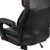 image:imageFlash Furniture Hercules Series HighBack Swivel LeatherSoft Office Chair Ergonomic Executive Chair with Headrest and Adjustable Height BlackBlack